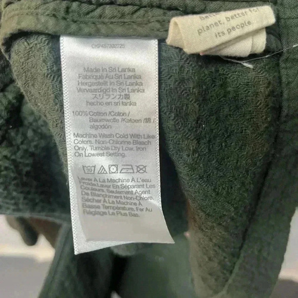 Madewell Cotton Gauze 2 Button
Relaxed blazer Size S Olive Green - Picture 4 of 4